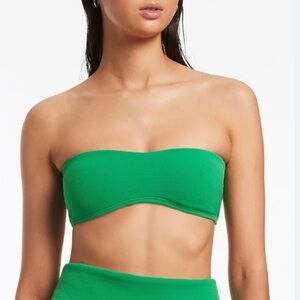 ISLA RIB U TRIM BANDEAU BIKINI Set